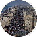 Saher Alghorra captured the situation in Gaza Strip