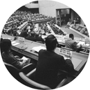 Image of diplomatic conference happening in 1974-1977