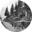 First World War, 1914-1918. South Tirol, Strino. Field ambulance service.