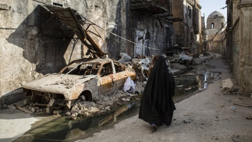 A woman living in contested territory