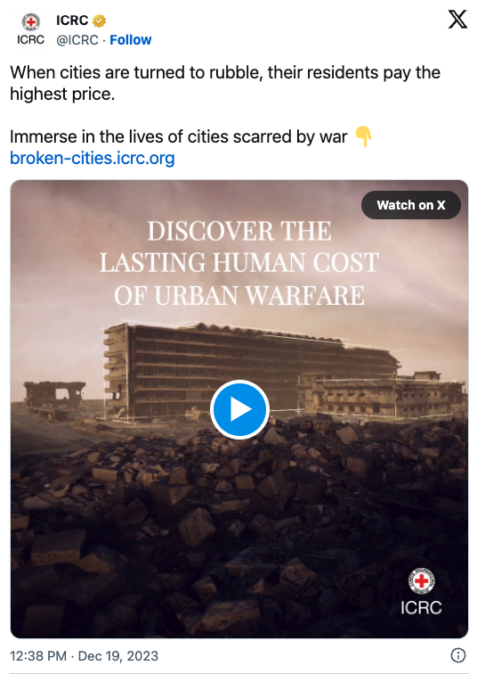Immerse in the lives of cities scarred by war
