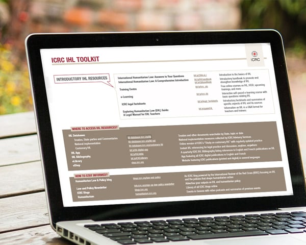 The New ICRC IHL toolkit