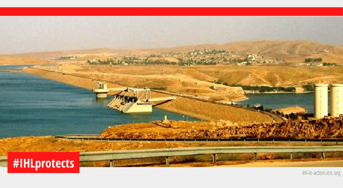 Mosul Dam in Iraq