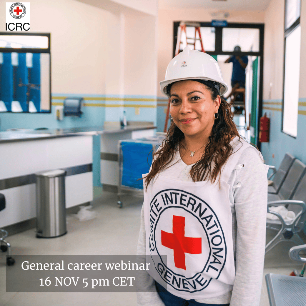 November 16th: Sign up for our general career webinar!
